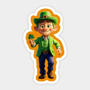 Stickers Shamrock Magic Sticker